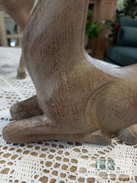 RENIFER LEŻĄCY 34 CM