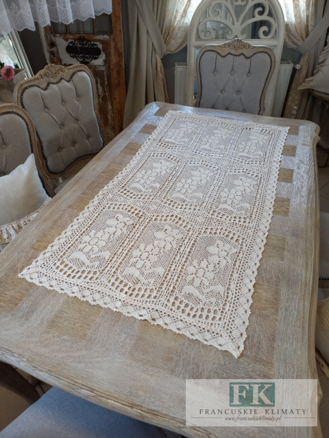 BIEŻNIK NICIANY SZYDEŁKO KORONKA AŻUR 60/120 KREM , KOLEKCJA BABCINE ROBÓTKI , BAWEŁNA BIEŻNIK NICIANY SZYDEŁKO KORONKA AŻUR 60/120 KREM , KOLEKCJA BABCINE ROBÓTKI , BAWEŁNA