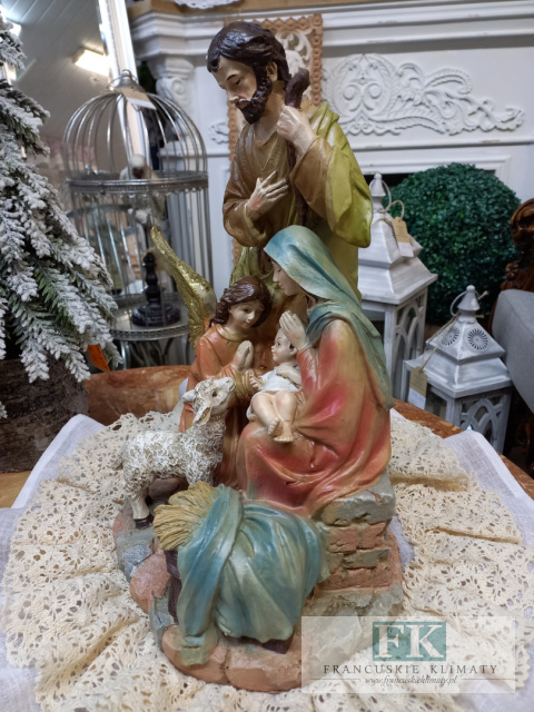 SZOPKA BOŻONARODZENIOWA 35 cm , RODZINA ŚWIĘTA SZOPKA BOŻONARODZENIOWA 35 cm , RODZINA ŚWIĘTA