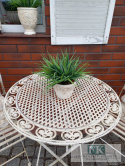 KOMPLET OGRODOWY STÓŁ + 2 KRZESŁA HOME & GARDEN METAL KUTY KOMPLET OGRODOWY STÓŁ + 2 KRZESŁA HOME & GARDEN METAL KUTY