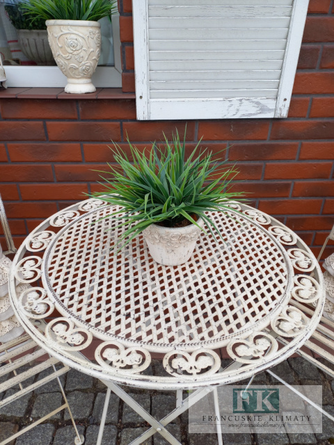 KOMPLET OGRODOWY STÓŁ + 2 KRZESŁA HOME & GARDEN METAL KUTY KOMPLET OGRODOWY STÓŁ + 2 KRZESŁA HOME & GARDEN METAL KUTY