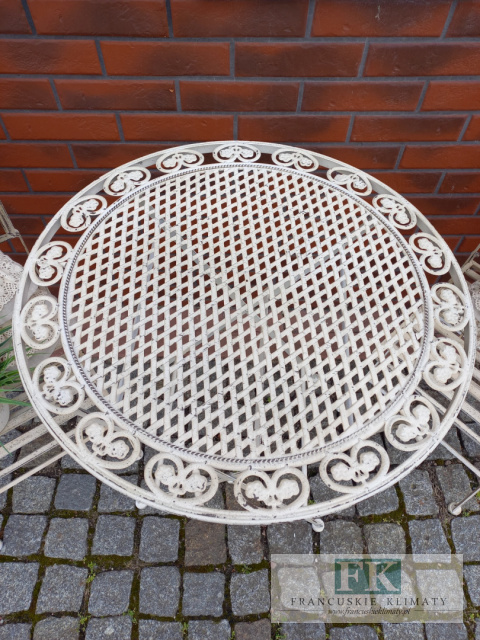KOMPLET OGRODOWY STÓŁ + 2 KRZESŁA HOME & GARDEN METAL KUTY KOMPLET OGRODOWY STÓŁ + 2 KRZESŁA HOME & GARDEN METAL KUTY