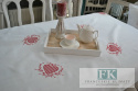 OBRUS 130X180 Z KOLEKCJI CZERWONE SERCE PROWANSJA SHABBY FRANCJA OBRUS 130X180 Z KOLEKCJI CZERWONE SERCE PROWANSJA SHABBY FRANCJA