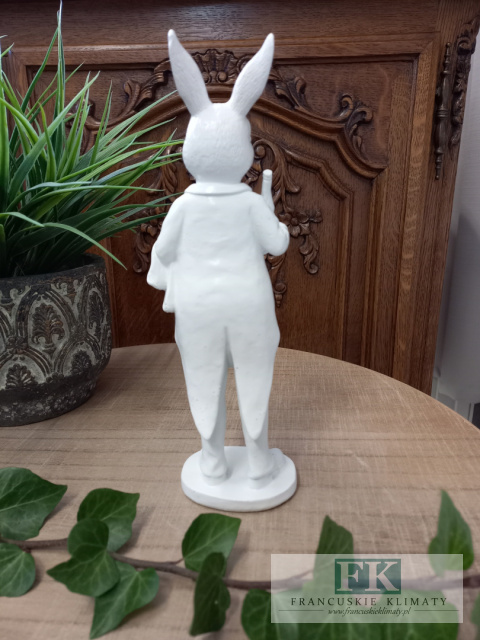 FIGURA KRÓLIK / ZAJĄC Z BUTELKĄ 24 CM FIGURA KRÓLIK / ZAJĄC Z BUTELKĄ 24 CM