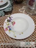 SERWIS OBIADOWY 18 ELEMETOWY KPL "LUNA" PORCELANA 6/18 SERWIS OBIADOWY 18 ELEMETOWY KPL "LUNA" PORCELANA 6/18