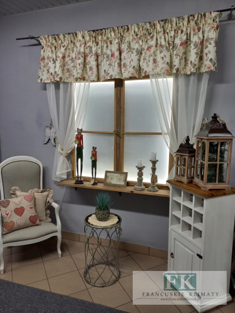 KPL KOMPLET LAMBREKIN Z BOKAMI , KWIATY , WOAL 400/40 140/160 W STYLU FRANCSKIM SHABBY KPL KOMPLET LAMBREKIN Z BOKAMI , KWIATY , WOAL 400/40 140/160 W STYLU FRANCSKIM SHABBY