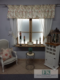 KPL KOMPLET LAMBREKIN Z BOKAMI , KWIATY , WOAL 400/40 140/160 W STYLU FRANCSKIM SHABBY KPL KOMPLET LAMBREKIN Z BOKAMI , KWIATY , WOAL 400/40 140/160 W STYLU FRANCSKIM SHABBY