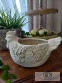 DONICA - OSŁONKA CERAMICZNO- BETONOWA "KURA" 25,5 CM DONICA - OSŁONKA CERAMICZNO- BETONOWA "KURA" 25,5 CM