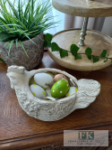 DONICA - OSŁONKA CERAMICZNO- BETONOWA "KURA" 25,5 CM DONICA - OSŁONKA CERAMICZNO- BETONOWA "KURA" 25,5 CM