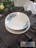 SERWIS OBIADOWY 18 ELEMETOWY KPL "PEONIA BLU" PORCELANA 6/18 SERWIS OBIADOWY 18 ELEMETOWY KPL "PEONIA BLU" PORCELANA 6/18