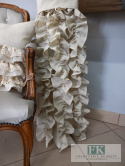 KOMPLET , ZASŁONY / BOKI Z TUBKAMI FALBANY PIONOWE , 140/250 x 2 SZT NATURA W STYLU PROWANSALSKIM , FRANCUSKIM , SHABBY KOMPLET , ZASŁONY / BOKI Z TUBKAMI FALBANY PIONOWE , 140/250 x 2 SZT NATURA W STYLU PROWANSALSKIM , FRANCUSKIM , SHABBY