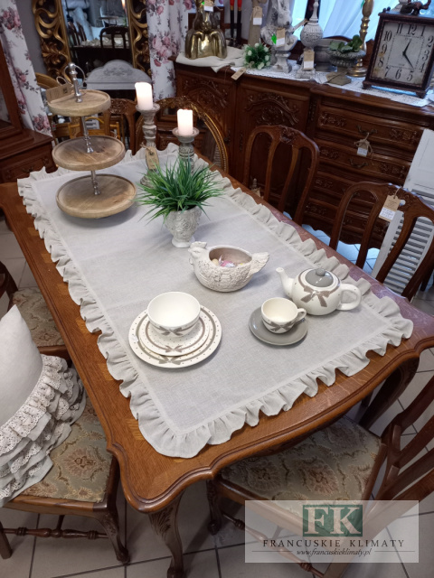 BIEŻNIK SERWETA FALBANY , 80/150 , obrus BIEŻNIK SERWETA FALBANY , 80/150 , obrus