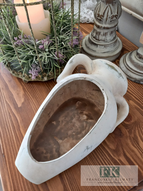 DONICA - OSŁONKA CERAMICZNO- BETONOWA "AMFORA " 22,5 CM DONICA - OSŁONKA CERAMICZNO- BETONOWA "AMFORA " 22,5 CM