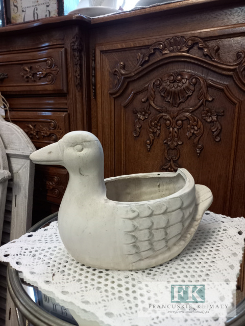 DONICA - OSŁONKA CERAMICZNO- BETONOWA "KACZKA " 27 CM DONICA - OSŁONKA CERAMICZNO- BETONOWA "KACZKA " 27 CM
