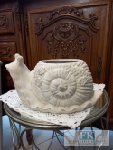 DONICA - OSŁONKA CERAMICZNO- BETONOWA "ŚLIMAK " 28 CM DONICA - OSŁONKA CERAMICZNO- BETONOWA "ŚLIMAK " 28 CM