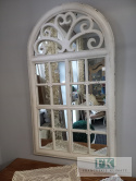 LUSTRO - OKNO W DREWNIANEJ RAMIE WYS. 123 x 70 CM LUSTRO - OKNO W DREWNIANEJ RAMIE WYS. 123 x 70 CM
