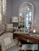 LUSTRO - OKNO W DREWNIANEJ RAMIE WYS. 123 x 70 CM LUSTRO - OKNO W DREWNIANEJ RAMIE WYS. 123 x 70 CM