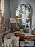 LUSTRO OKNO W metalowej RAMIE 120 CM W STYLU FRANCUSKIM LUSTRO OKNO W metalowej RAMIE 120 CM W STYLU FRANCUSKIM