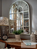 LUSTRO OKNO W metalowej RAMIE 120 CM W STYLU FRANCUSKIM LUSTRO OKNO W metalowej RAMIE 120 CM W STYLU FRANCUSKIM