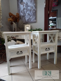 lite drewno KOMODA STOLIK z dwustronną szufladą 77 cm lite drewno KOMODA STOLIK z dwustronną szufladą 77 cm
