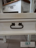 lite drewno KOMODA STOLIK z dwustronną szufladą 77 cm lite drewno KOMODA STOLIK z dwustronną szufladą 77 cm