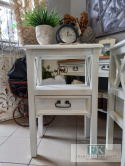 lite drewno KOMODA STOLIK z dwustronną szufladą 77 cm lite drewno KOMODA STOLIK z dwustronną szufladą 77 cm
