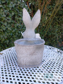 FIGURA KRÓLIK ZAJĄC Z KOSZYKIEM - OSŁONKA 37 CM FIGURA KRÓLIK ZAJĄC Z KOSZYKIEM - OSŁONKA 37 CM