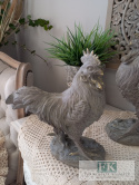 FIGURA KURA ceramiczno betonowa 25 cm FIGURA KURA ceramiczno betonowa 25 cm
