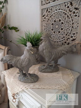FIGURA KURA ceramiczno betonowa 25 cm