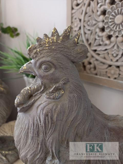 FIGURA KOGUT ceramiczno betonowa 30 cm FIGURA KOGUT ceramiczno betonowa 30 cm