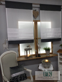 KOMPLET , KPL 2 SZT ROLETKA PANEL a ' la ROLETKA RZYMSKA Z ZAKŁADKAMI 75/120 x 2 szt KOMPLET , KPL 2 SZT ROLETKA PANEL a ' la ROLETKA RZYMSKA Z ZAKŁADKAMI 75/120 x 2 szt