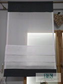 KOMPLET , KPL 2 SZT ROLETKA PANEL a ' la ROLETKA RZYMSKA Z ZAKŁADKAMI 75/120 x 2 szt KOMPLET , KPL 2 SZT ROLETKA PANEL a ' la ROLETKA RZYMSKA Z ZAKŁADKAMI 75/120 x 2 szt
