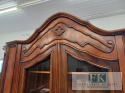 CUDO ! - BIBLIOTEKA KREDENS orzech 222 CM !