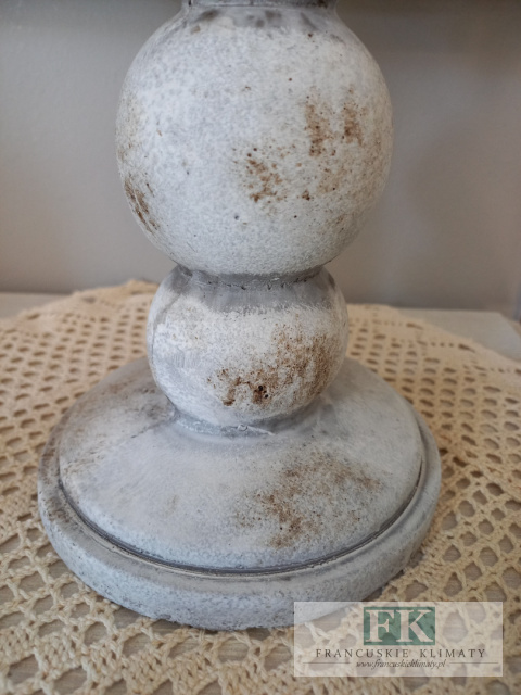 ŚWIECZNIK CERAMICZNO BETONOWY 25 CM ŚWIECZNIK CERAMICZNO BETONOWY 25 CM