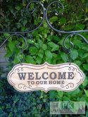 KWIETNIK WELCOME 125 CM METAL DREWNO KWIETNIK WELCOME 125 CM METAL DREWNO