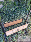 KWIETNIK WELCOME 125 CM METAL DREWNO KWIETNIK WELCOME 125 CM METAL DREWNO