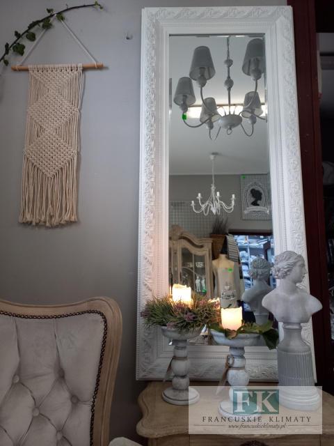 LUSTRO 140/60 CM PION POZIOM DREWNO LUSTRO 140/60 CM PION POZIOM DREWNO
