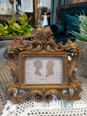 RAMKA NA ZDJĘCIE DO POSTAWIENIA 23 CM BAROK ZŁOTO