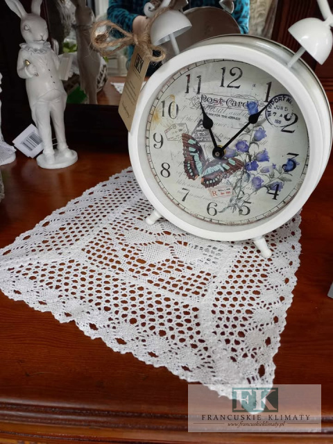 SERWETKA NICIANA SZYDEŁKO KWADRAT 30X30 CM biel