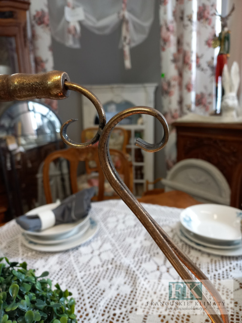 ,ETALOWA TACA Z RĄCZKĄ 41,5 CM