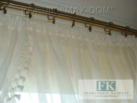 FIRANA KPL , KOMPLET BALKONOWY , GIPIURA KRESZ , OKNO BALKON firana prawa, lewa