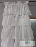 ZASŁONA FALBANY W STYLU PROWANSALSKIM , FRANCUSKIM , SHABBY , 8 falban
